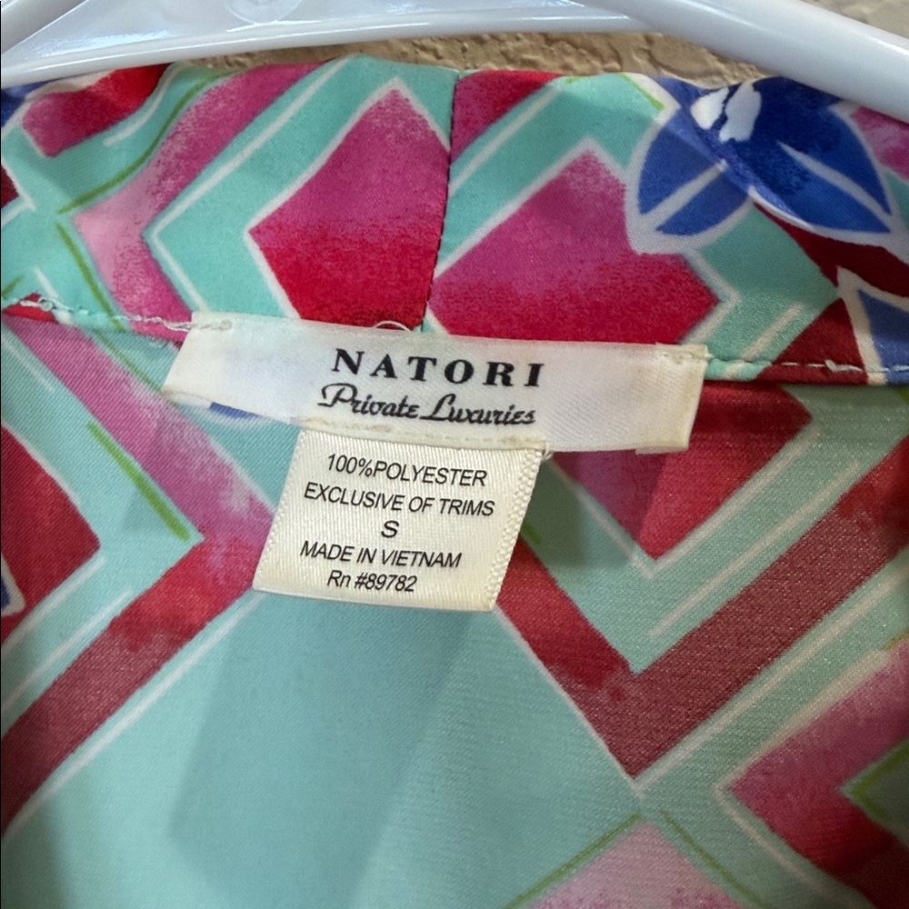 Natori Geometric Patterned Robe - image 2